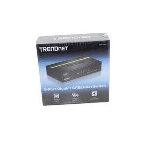 TRENDnet TEG-S50g 5-Port Gigabit GREENnet Switch Gigabit Ports New Sealed